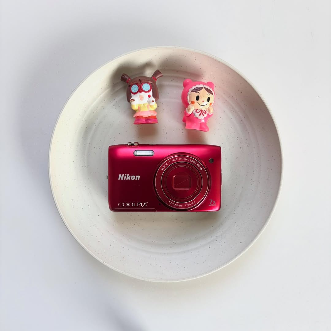 Nikon nikon coolpix s3500 cherry red ⋆˚࿔