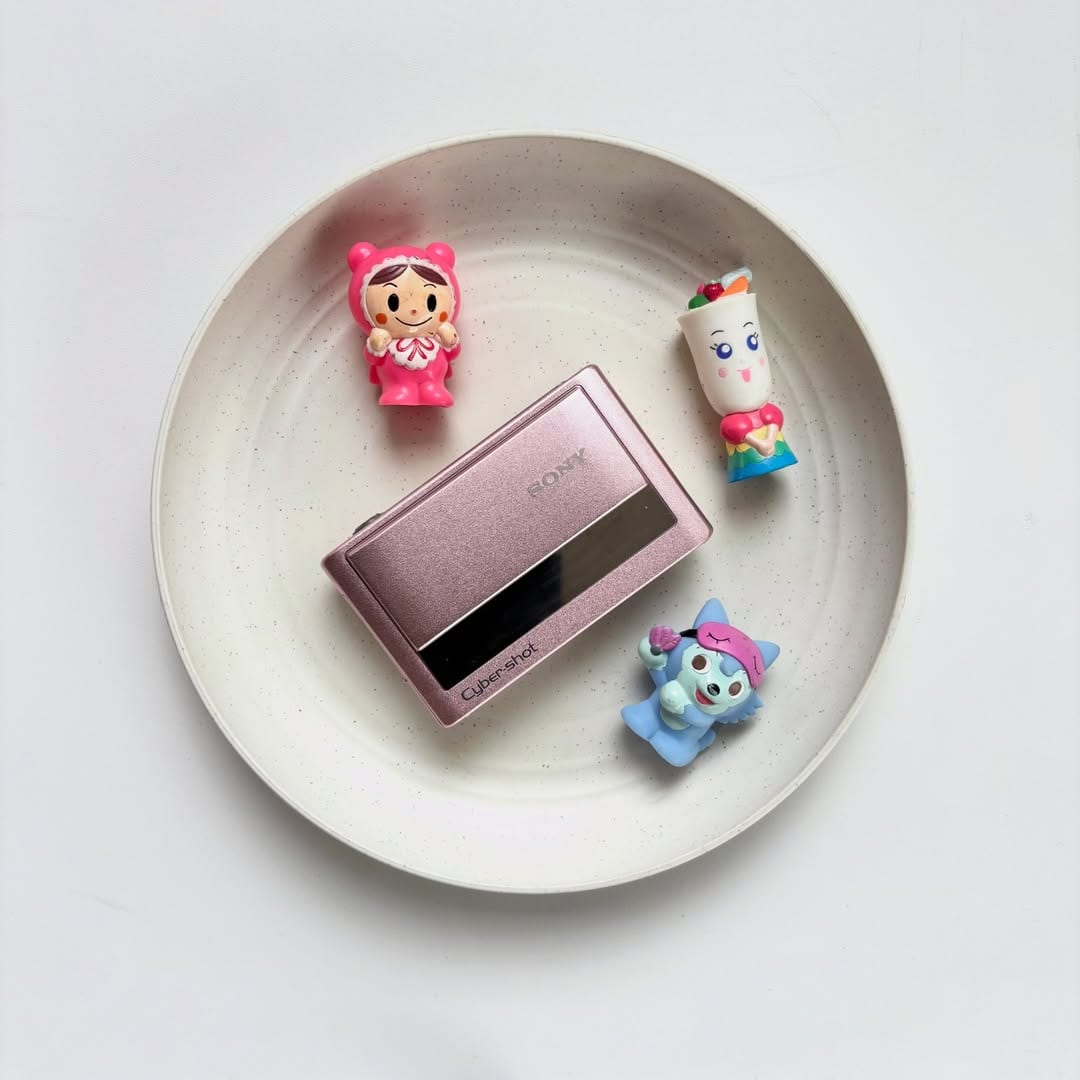 Sony sony cybershot t20 baby pink⋆˚࿔